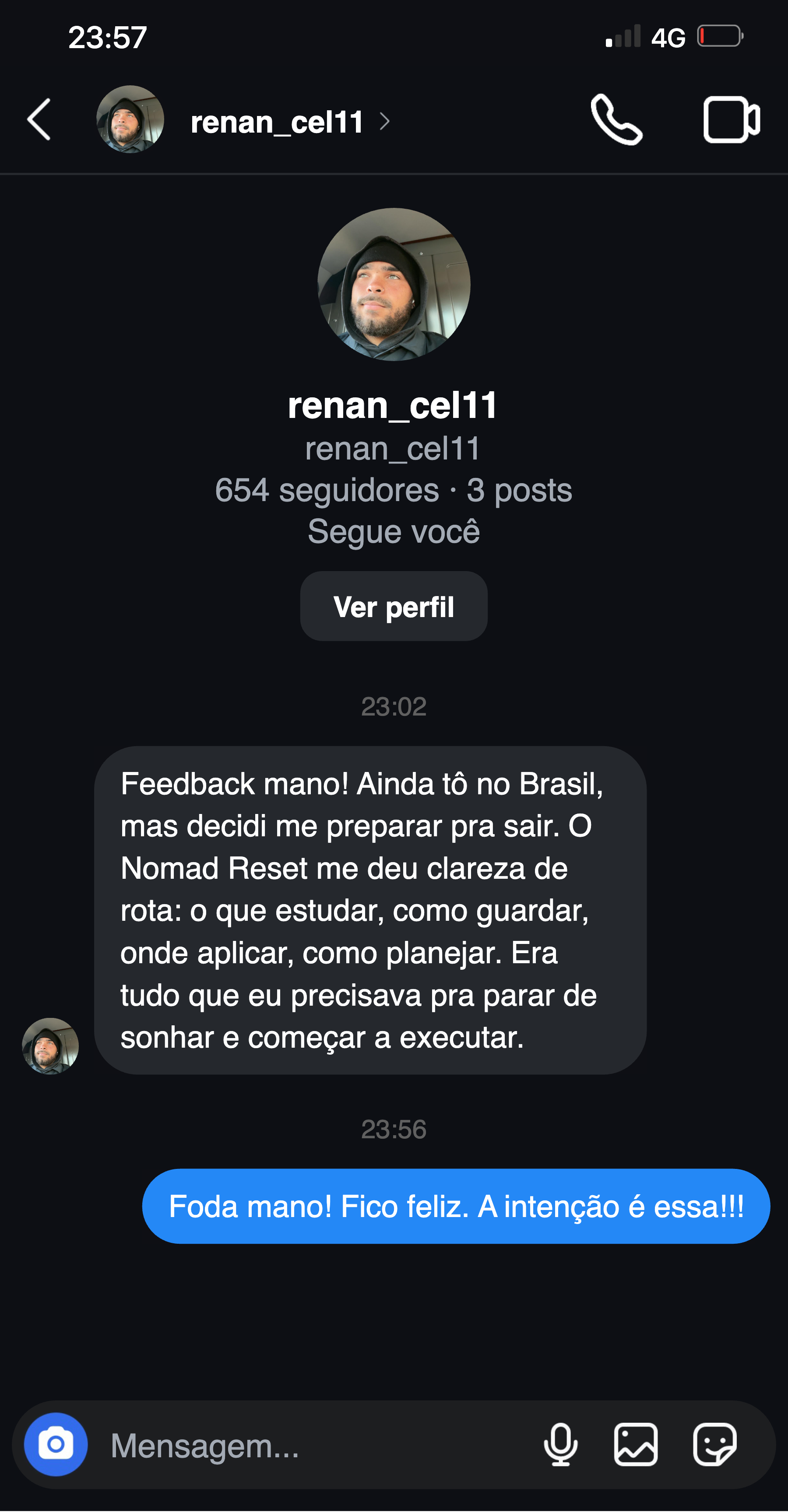 Depoimento do Renan